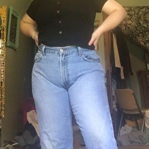Levi boyfriend style jeans